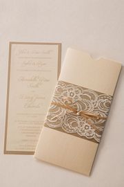 Vintage Pearl Invitation